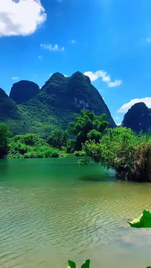 山青水秀好地方大自然美景