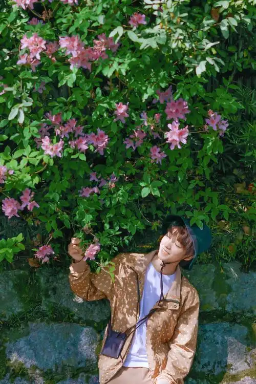 王俊凯 清爽田园写真,给人一种岁月静好的感觉