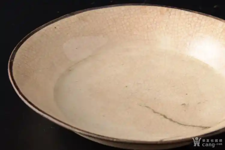 白瓷|宋定窑系白瓷开片盘碟(已鉴定),薄如纸,质如玉