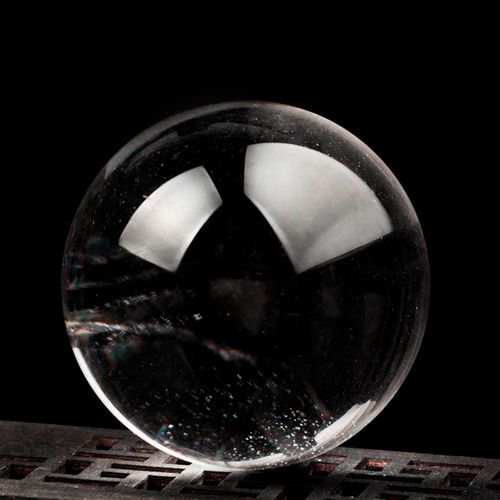 白水晶球纯天然