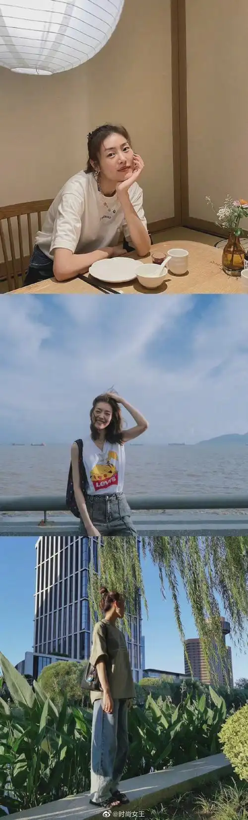 大表姐刘雯的日常穿搭look合集天生行走的衣架子