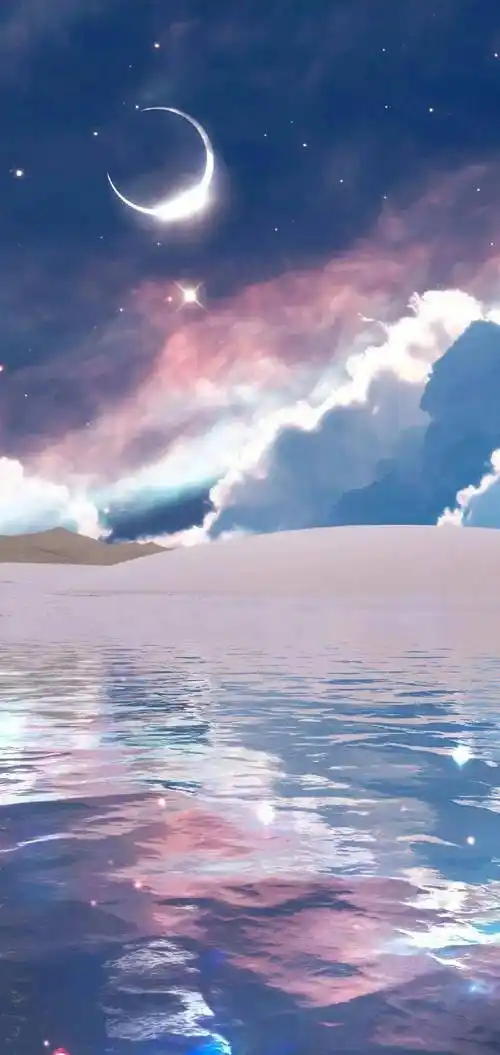 手机壁纸蓝色系ins风壁纸