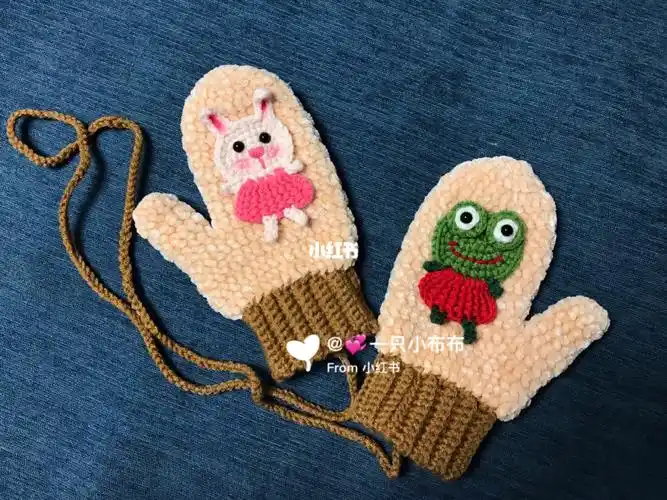 宝宝手套编织教程来啦89文字图解