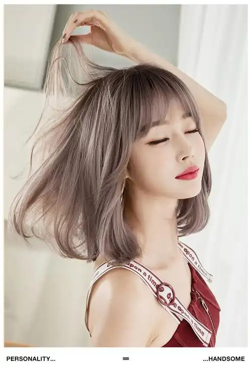 假发女短发梨花头齐肩整顶发套自然蓬松锁骨发卷发内扣