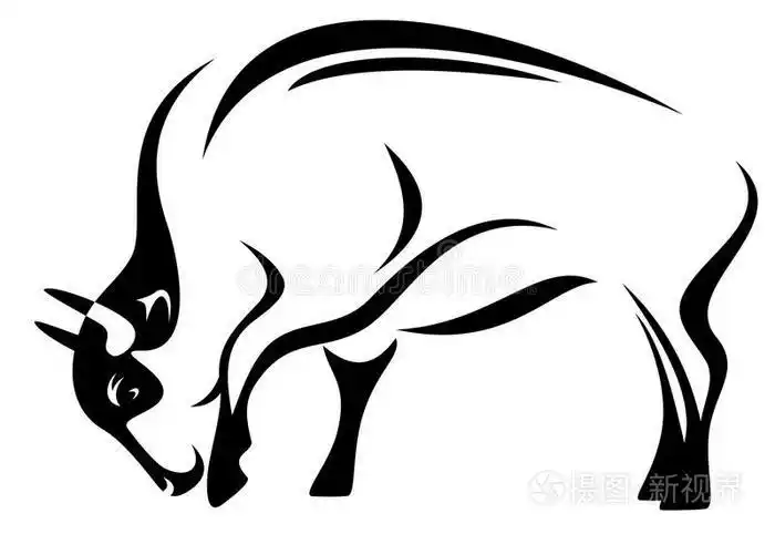 野牛向量插画-正版商用图片0ky317-摄图新视界