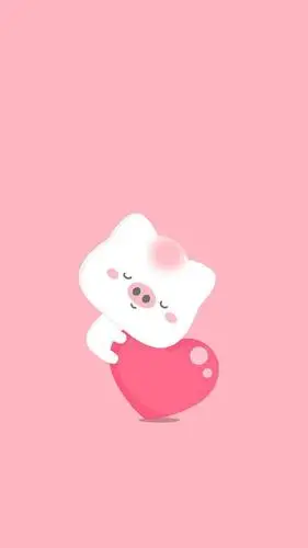 可爱卡通插画壁纸 萌萌的小可爱送给萌萌的你和我