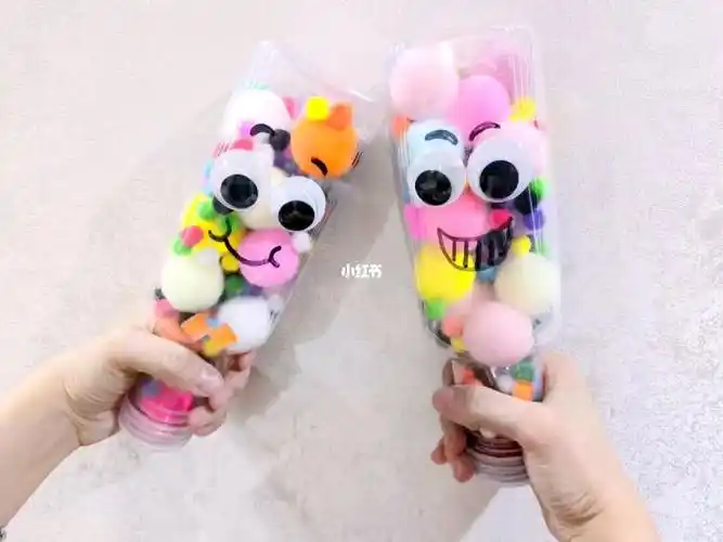 幼儿园作业手工沙锤