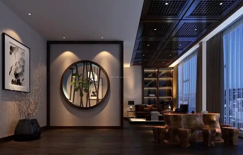 混搭设计风格高档私人会所效果图片