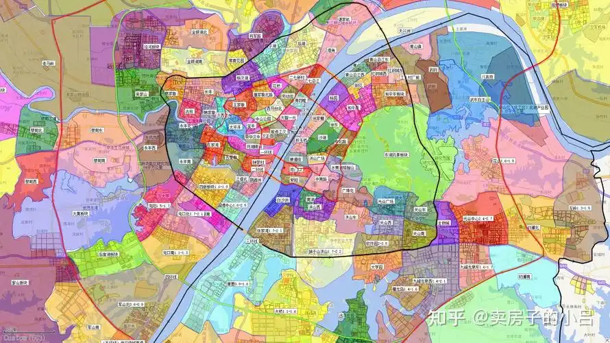 看到我做的控规图了,这是根据武汉规划一张图制作的我通过实地探访