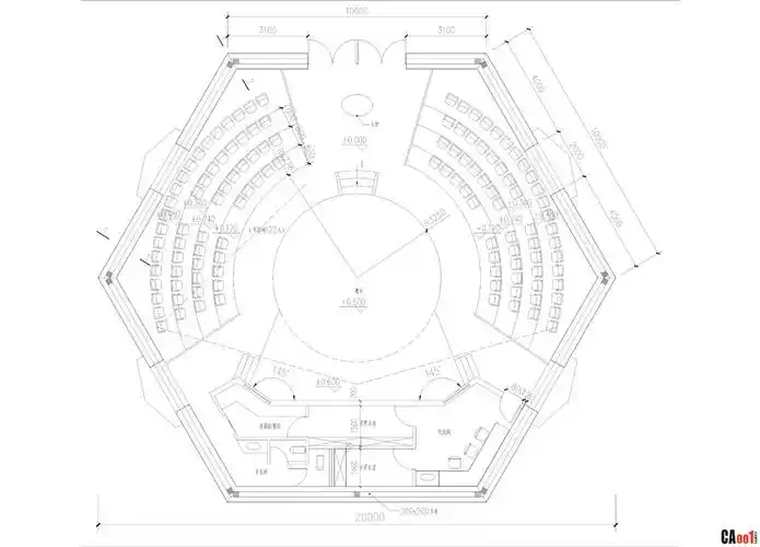 寻求灯光,舞台,音响,等专业合作,平面为八角形,280平米,平面详图见
