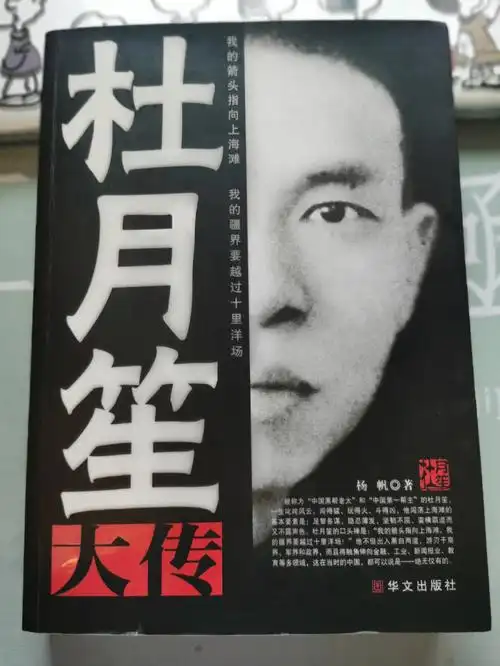 读书人物传记杜月笙