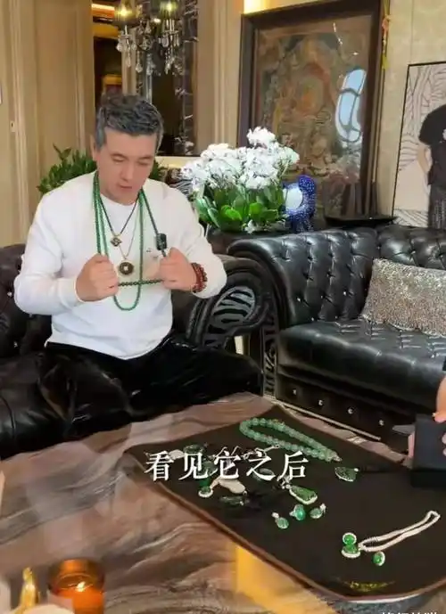 明星杨子拍视频晒出价值不菲的十眼天珠,表示比李连杰的贵10倍_先生