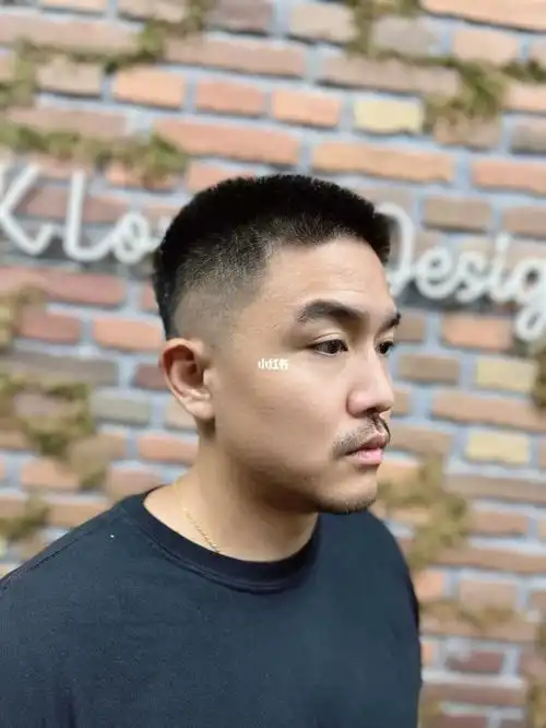 美式圆寸  #美式渐变  #美式渐变发型  #男士发型美式圆寸  #男士