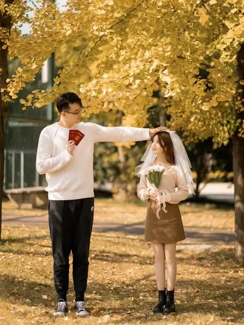 无锡领证跟拍最萌身高差丨情侣写真