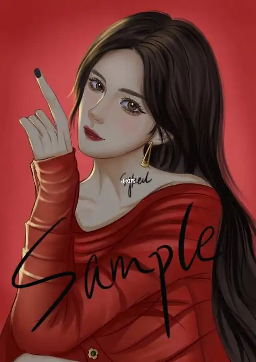 157515按头安利用自己的风格画一个幂幂,她真的好适合红色#杨幂