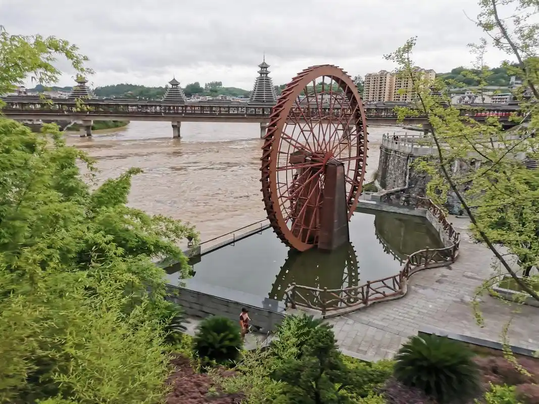 美丽新晃,带大家看一下晃州迷人舞水河风光.