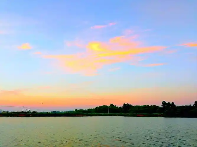 美丽的天空彩云