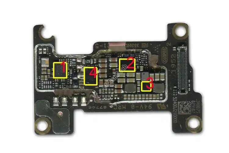 e拆解拆开小米10整体内部布局与iphone略有相同