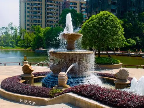 园林景观石雕水钵水景喷泉造型的特点以及安装注意事项