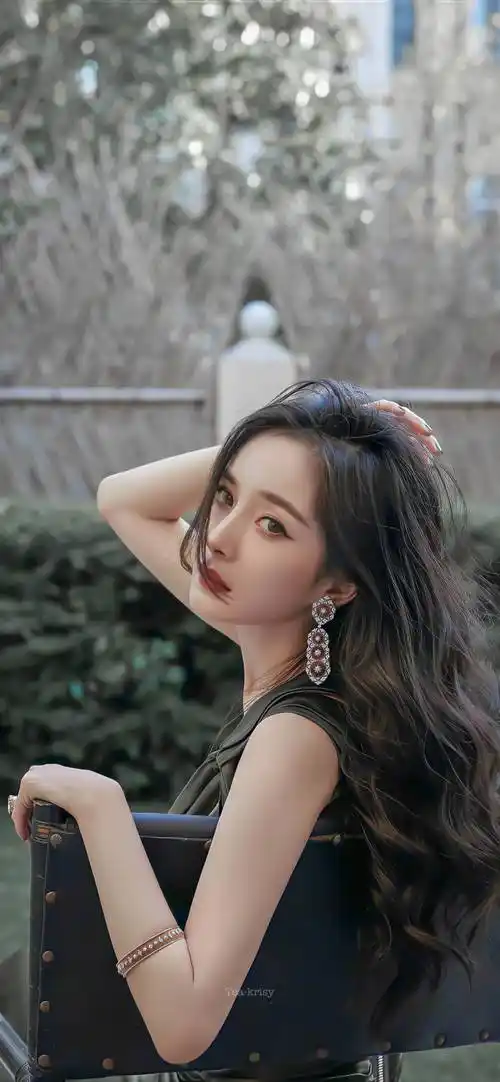 杨幂,去演个渣女可以吗?_风格_眼睛_少女