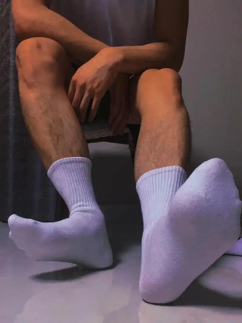 白袜子系列#臭袜子#