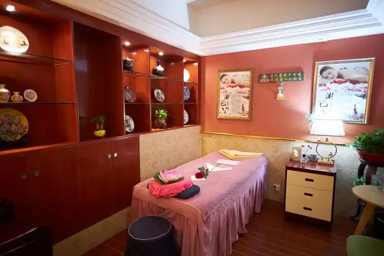 鸿鑫阁养生会所环境摄影 鹏式足疗店宣传拍摄 深圳布吉