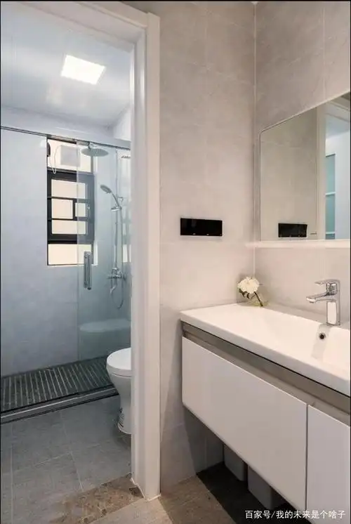 卫生间干湿分离的4种方法,小卫生间也能做得到,看完真心动!