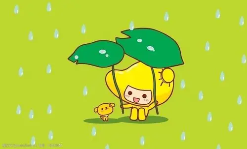 下雨芒果图片