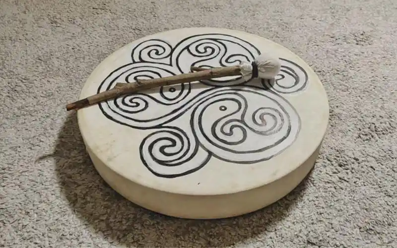 手工制作手鼓 diy frame drum_哔哩哔哩_bilibili