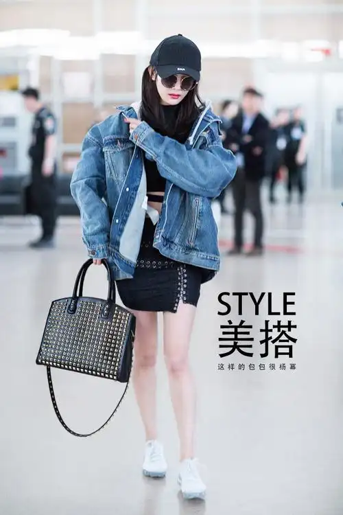 杨幂明星同款包包新款女包韩版百搭大包大容量休闲单肩斜挎手提包