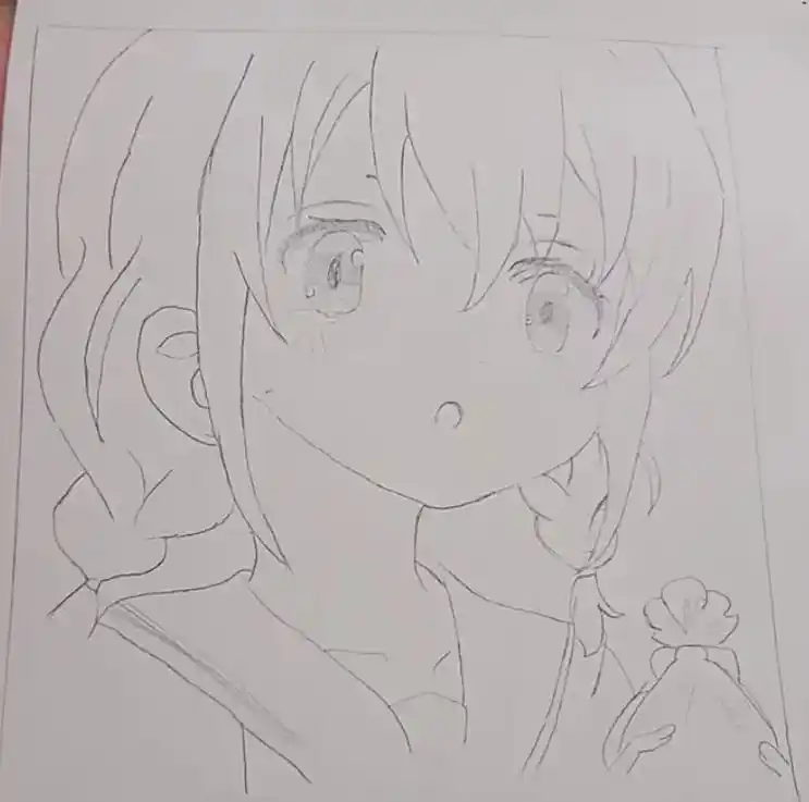 动漫少女 #原创手绘  #卡哇伊  - 抖音