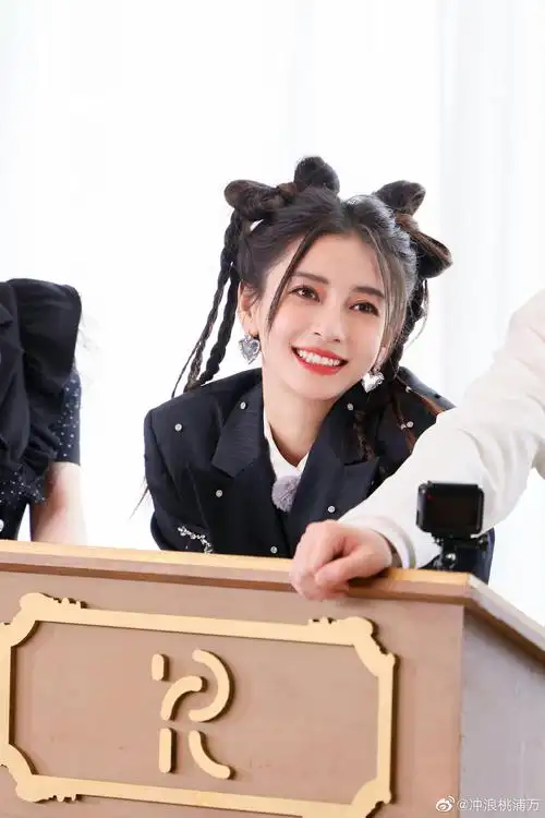 angelababy奔跑吧造型好可爱求出发型教程