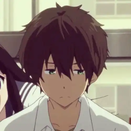 自制情侣头像冰菓头像折木奉太郎