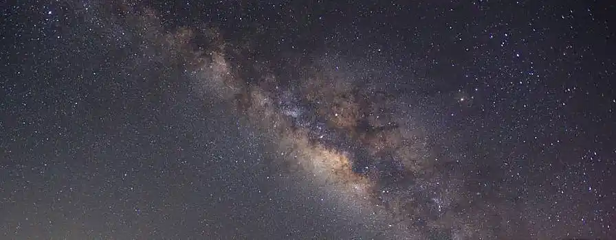 银河,夜晚,夜空