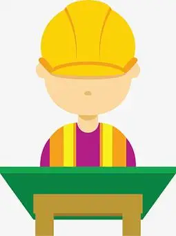 画图纸的工程设计师