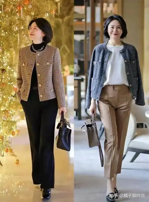 女人过了55岁建议多穿这几种基本款不仅显瘦还美得高级