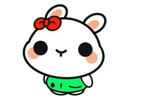 兔子简笔画卡通可爱简单_简笔画图片大全 - 元艺考