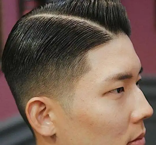 复古油头造型图鉴 三七分男士短发造型_时尚男发 - 美发站