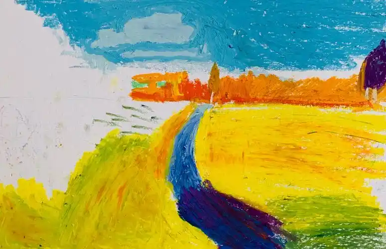 其它 第八课:莫奈的风景画 写美篇学习目标:了解油画棒绘画特性,油画