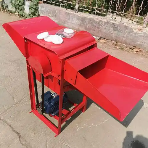 稻麦脱粒l机小型水稻脱粒机打谷机农用自分离排草收割打籽机脱粒
