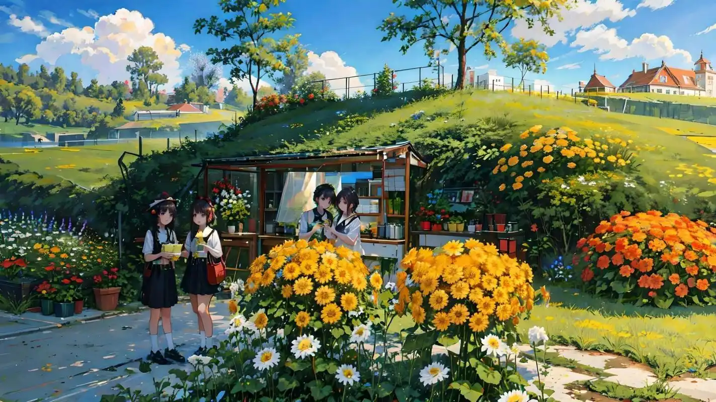 治愈系风景,横版壁纸