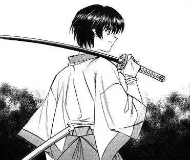 动漫,剑客,武士刀,少年图片