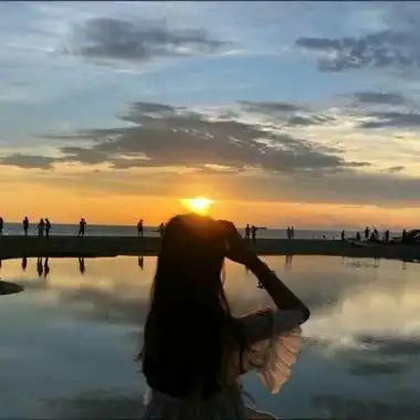 陪你去看夕阳女头_女生头像_我要个性网