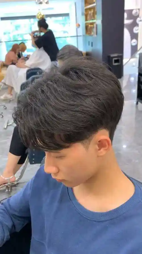 今日作品中分纹理烫