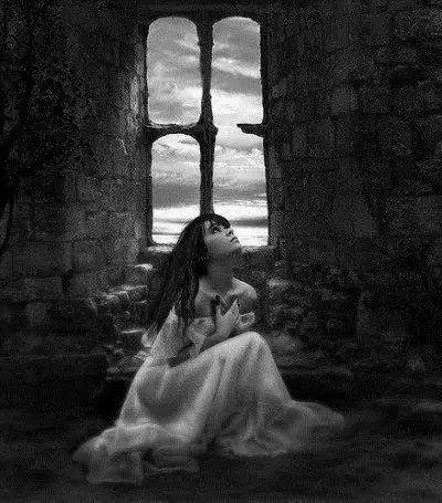 欧美女生黑白qq皮肤唯美意境