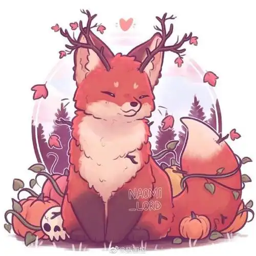 一组超可爱的动物拟人插画分享!