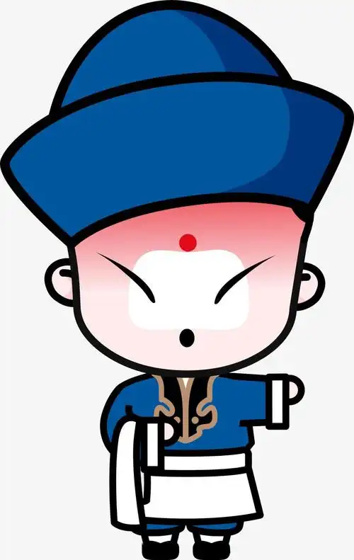 国粹京剧q版全套png动漫小二