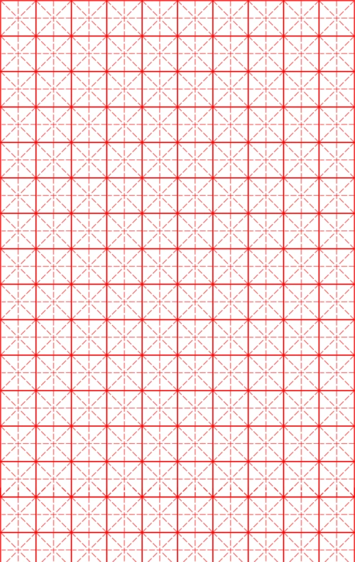 硬笔书法米字格空白字帖用纸(专用)