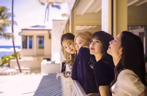 blackpink四人合体照仙女就是要一起夸啊