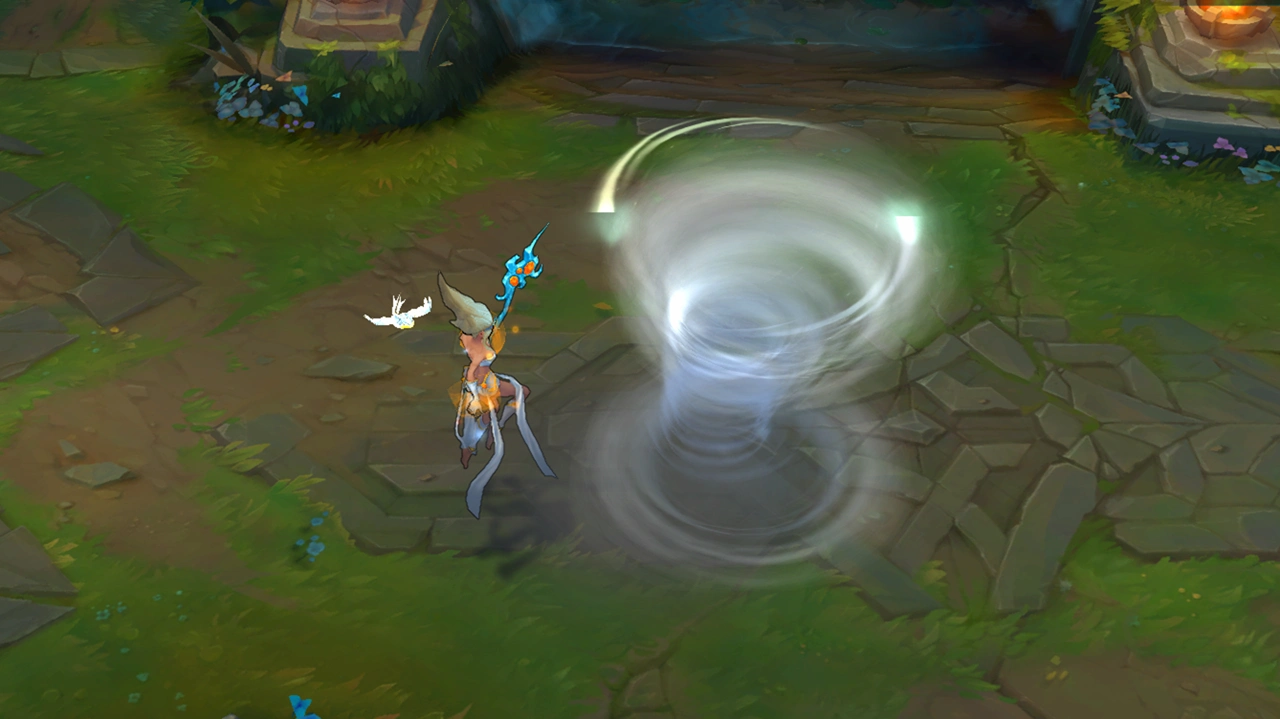 风暴之怒 迦娜:女生在玩英雄联盟的时候多数情况下都是玩辅助,那么